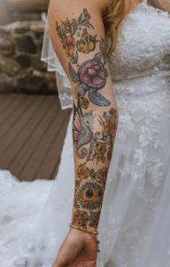 Full color tattoo sleeve Ty Knapp Loveland