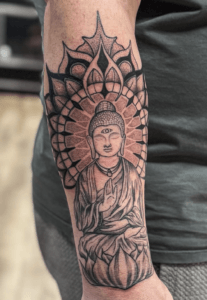 black and grey tattoo Ty Knapp Loveland Colorado