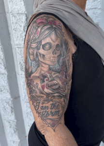 Full color traditional tattoo Ty Knapp Loveland Colorado